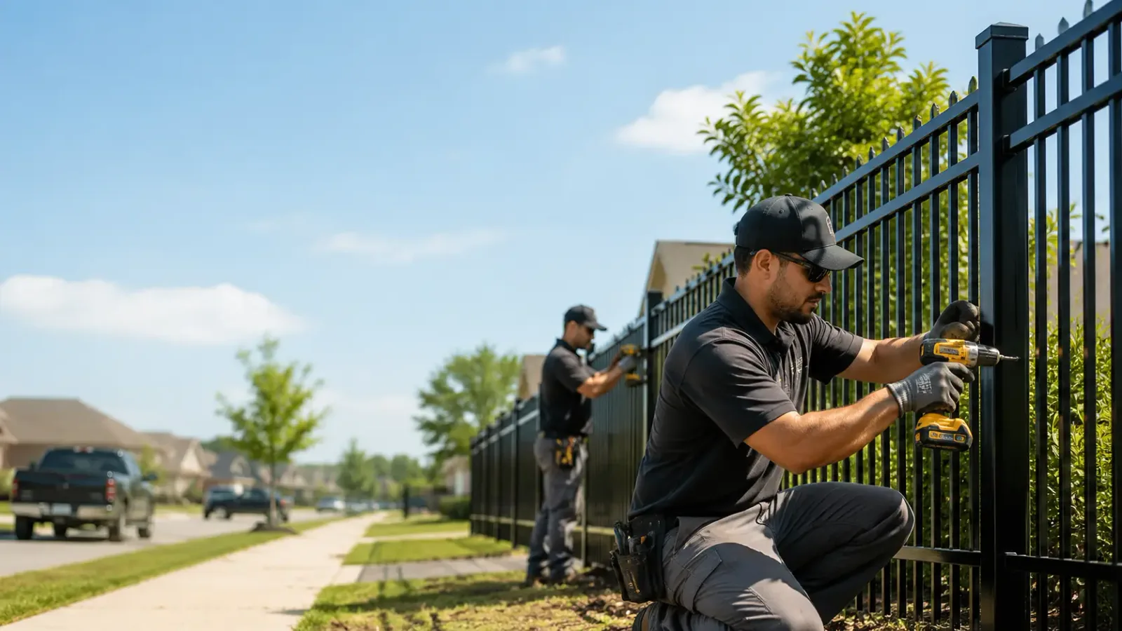 Metal Fence Installation in Harbert, MI